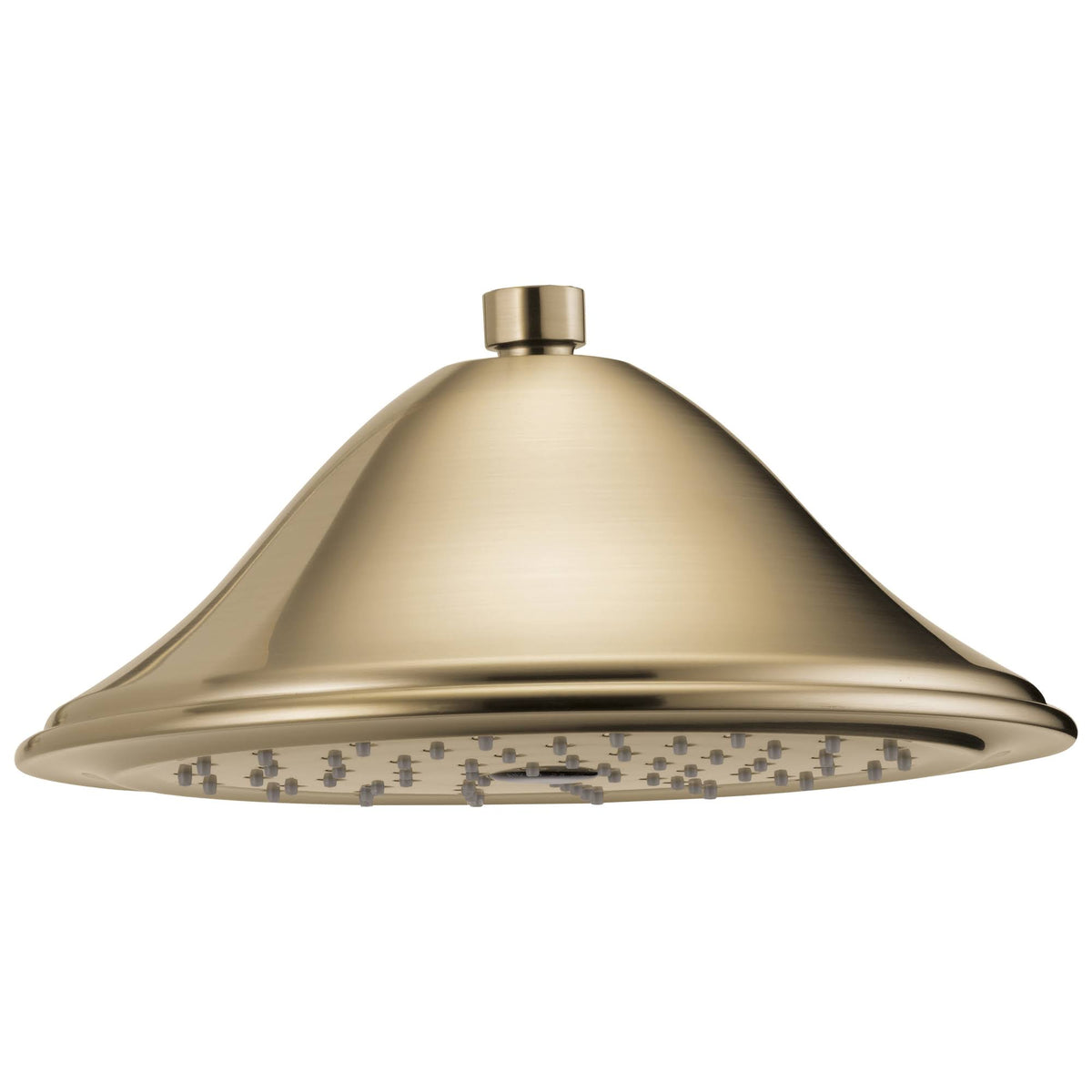 Luxe Gold Round Raincan Showerhead I491