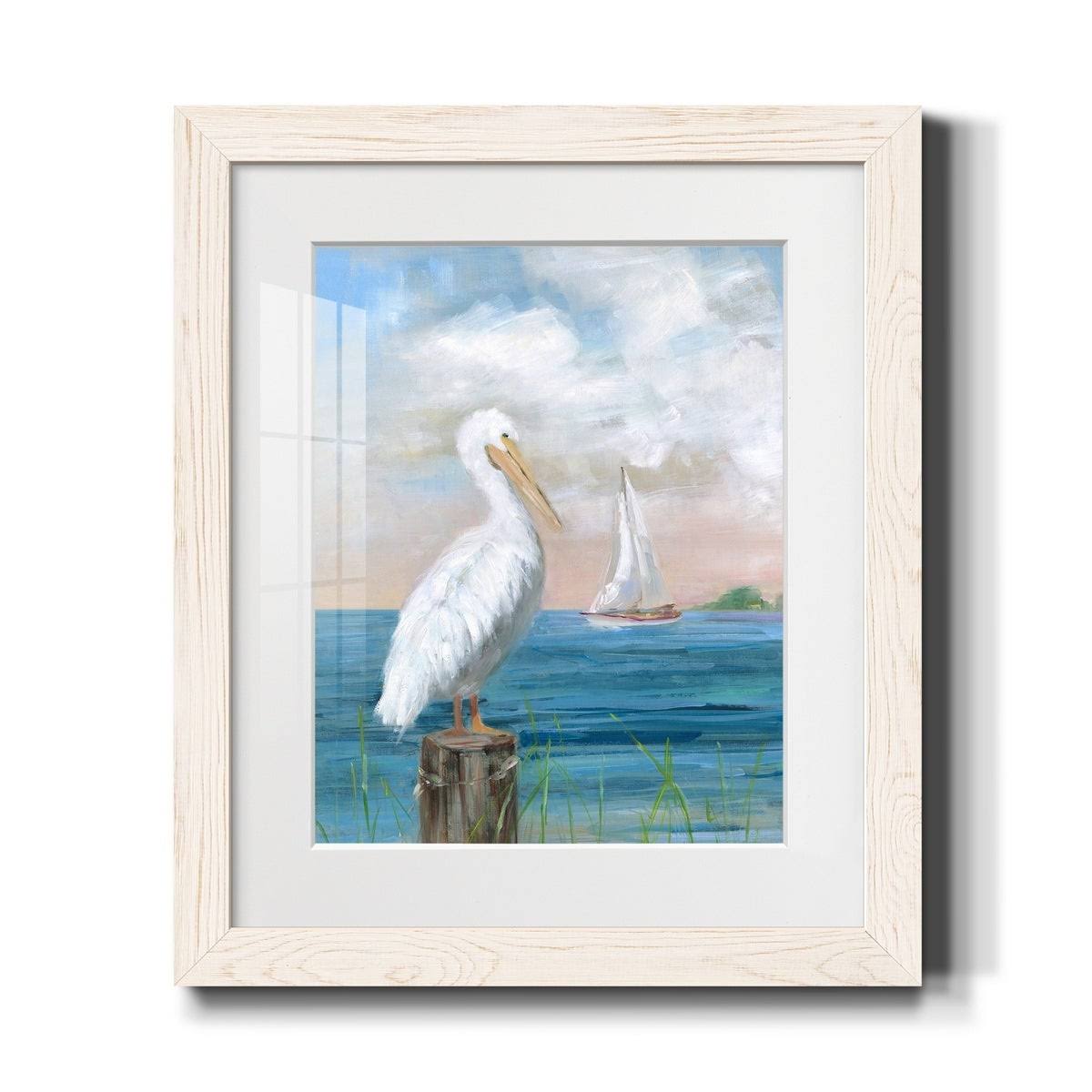 Framed Print 17X20 White E84152