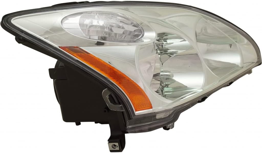 Passenger Side Halogen Headlight D45395