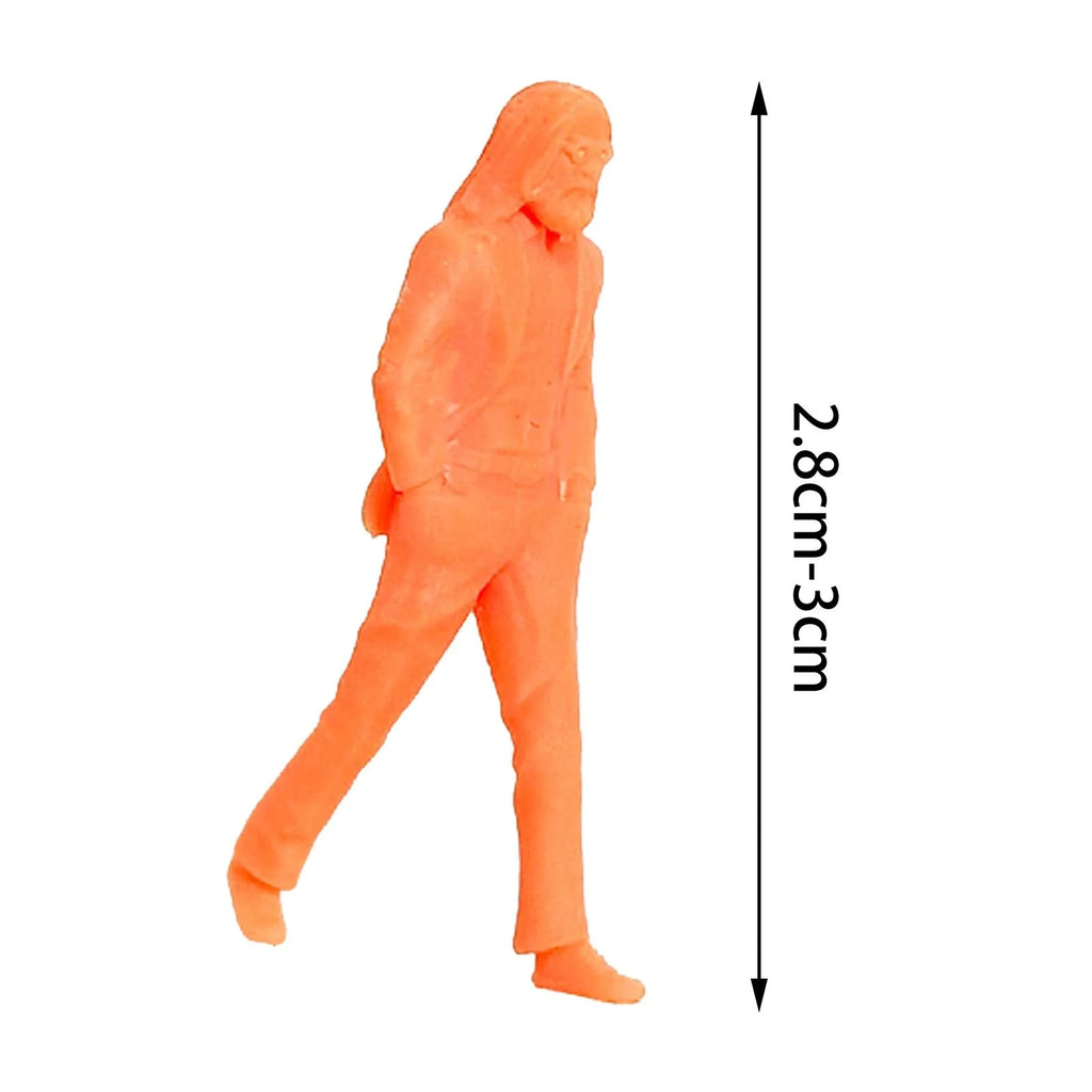 1/64 Scale Unpainted Model People Figures A644137