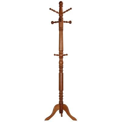 Oak Freestanding Coat Rack S29230