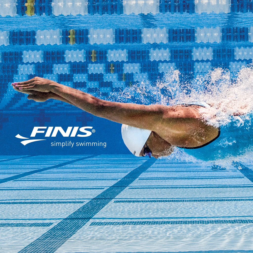 Long Floating Fins for Swimming, Adult XL, Black/Red B727