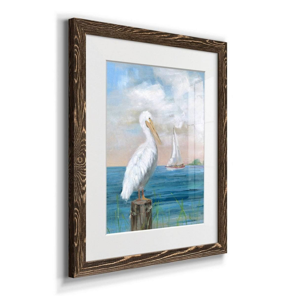 Framed Print 17X20 White E84152