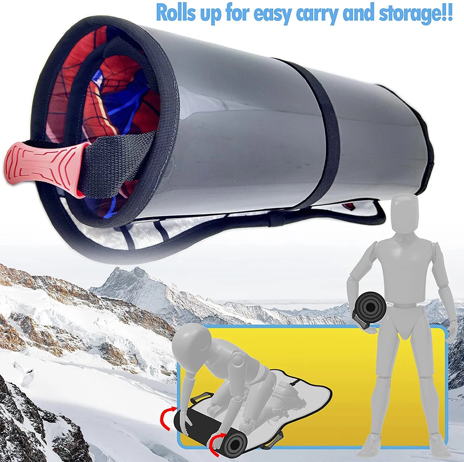 Foam Snow Mat 36 inch 2 Pack Bundle Multi-Color N7119
