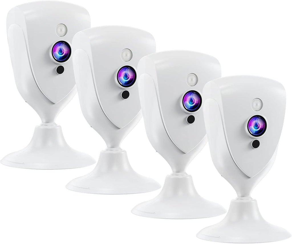 1080P Indoor WiFi Security Camera with Motion Alarm, 2-Way Audio, Night Vision F85268