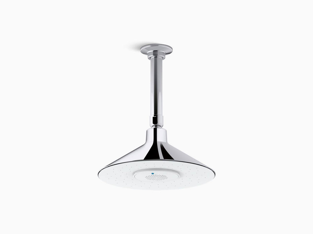 Polished Chrome Rainhead with Wireless Speaker N872