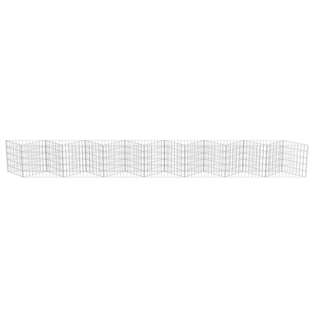 Galvanized Steel Gabion Wall W9377