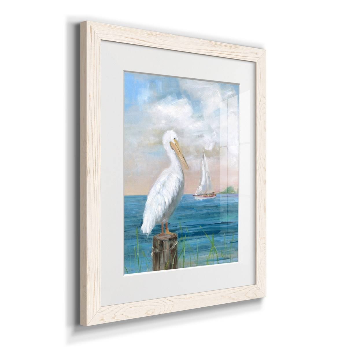 Framed Print 17X20 White E84152