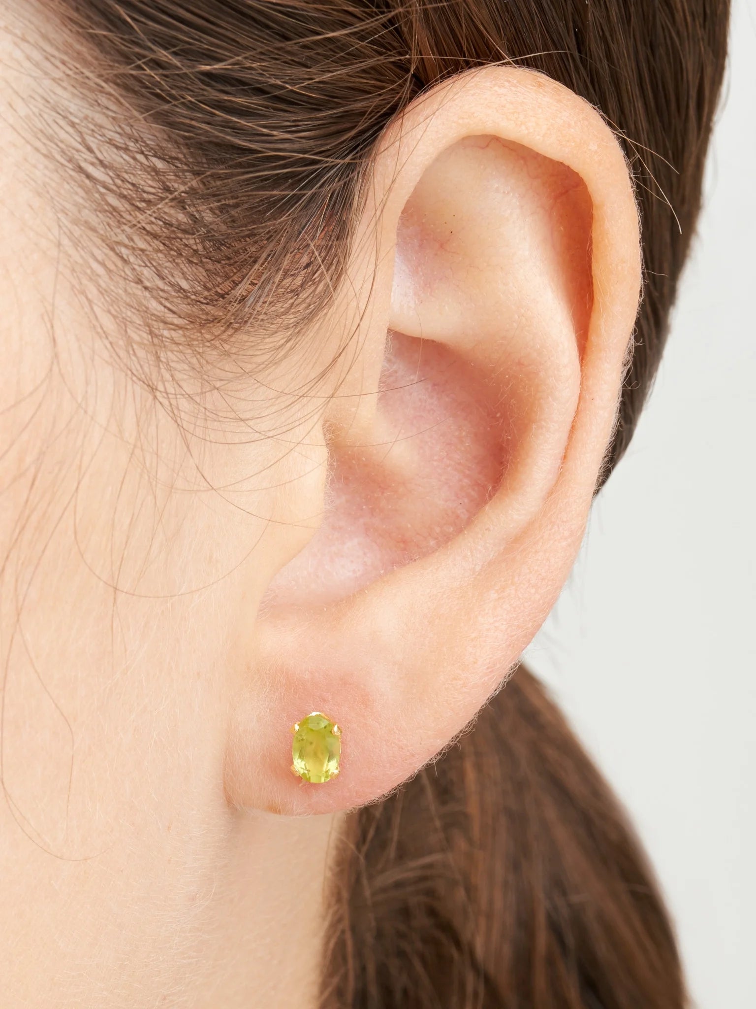 18K Gold over Sterling Silver Stud Earring Set A62540