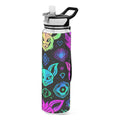 Purple 32oz Tritan Sports Water Bottle with Straw W635398