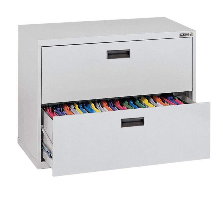 2-Drawer File Cabinet Dove Gray I986941