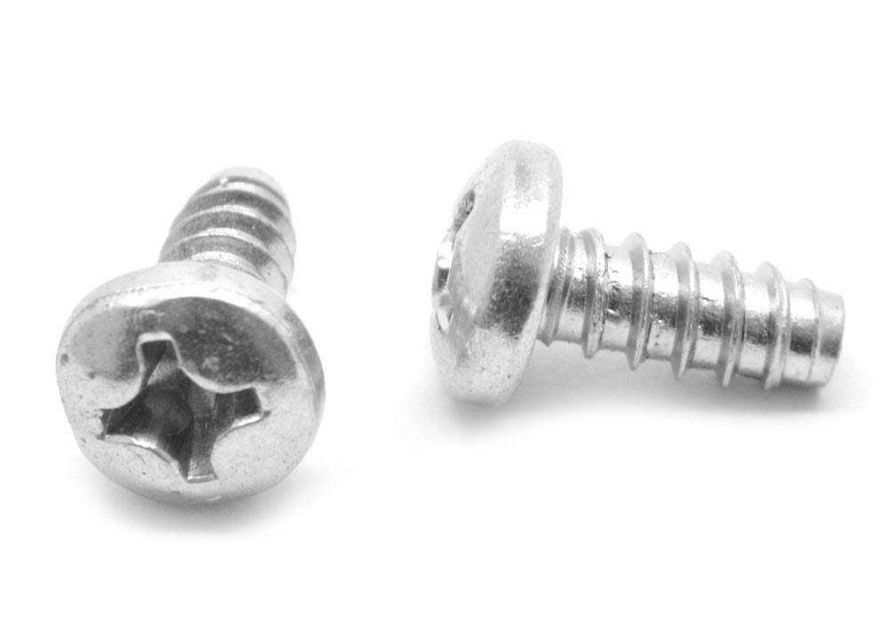 10-16 x 1/2x22 (FT) Sheet Metal Screw Phillips Pan Head Low Carbon Steel Zinc Plated W6034