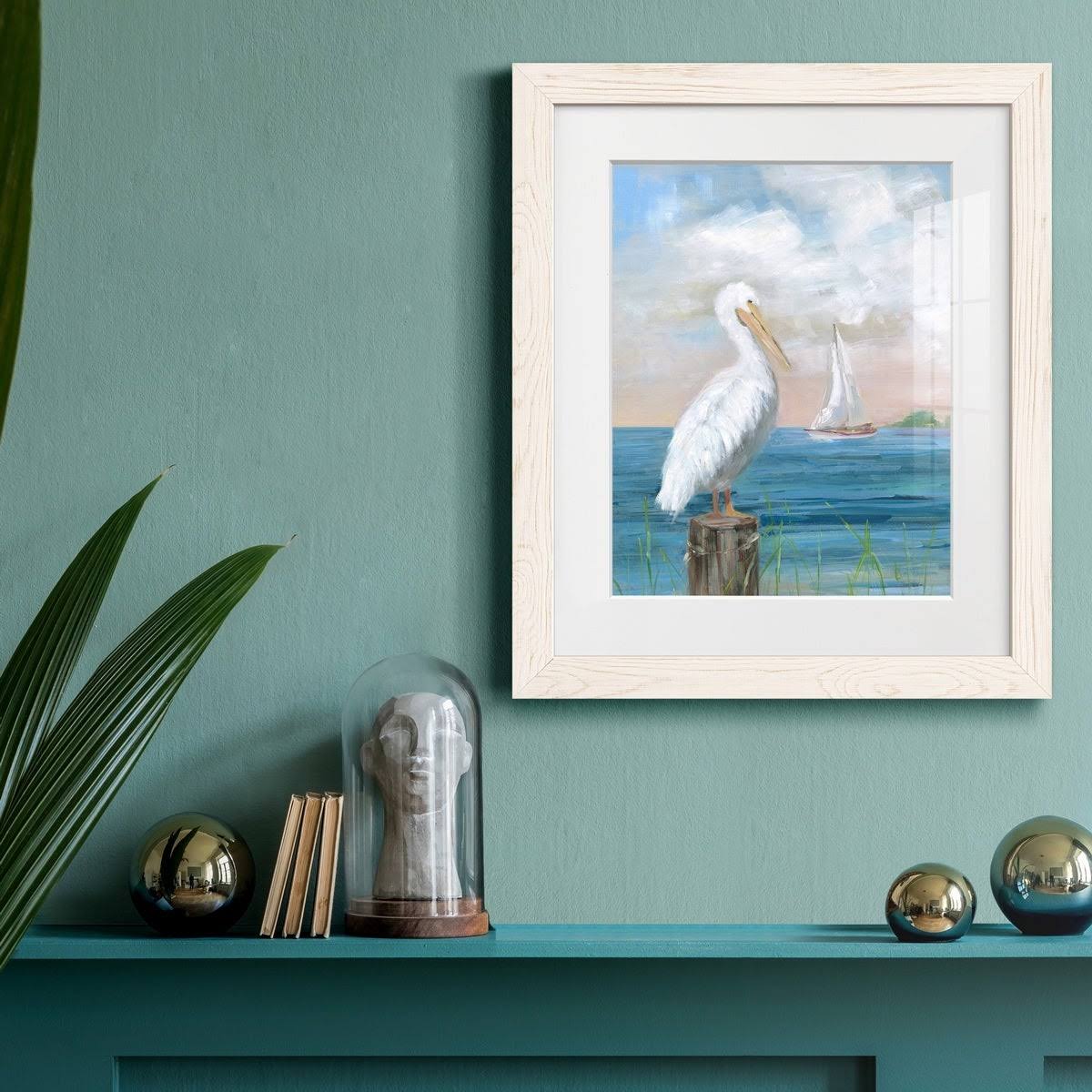 Framed Print 17X20 White E84152