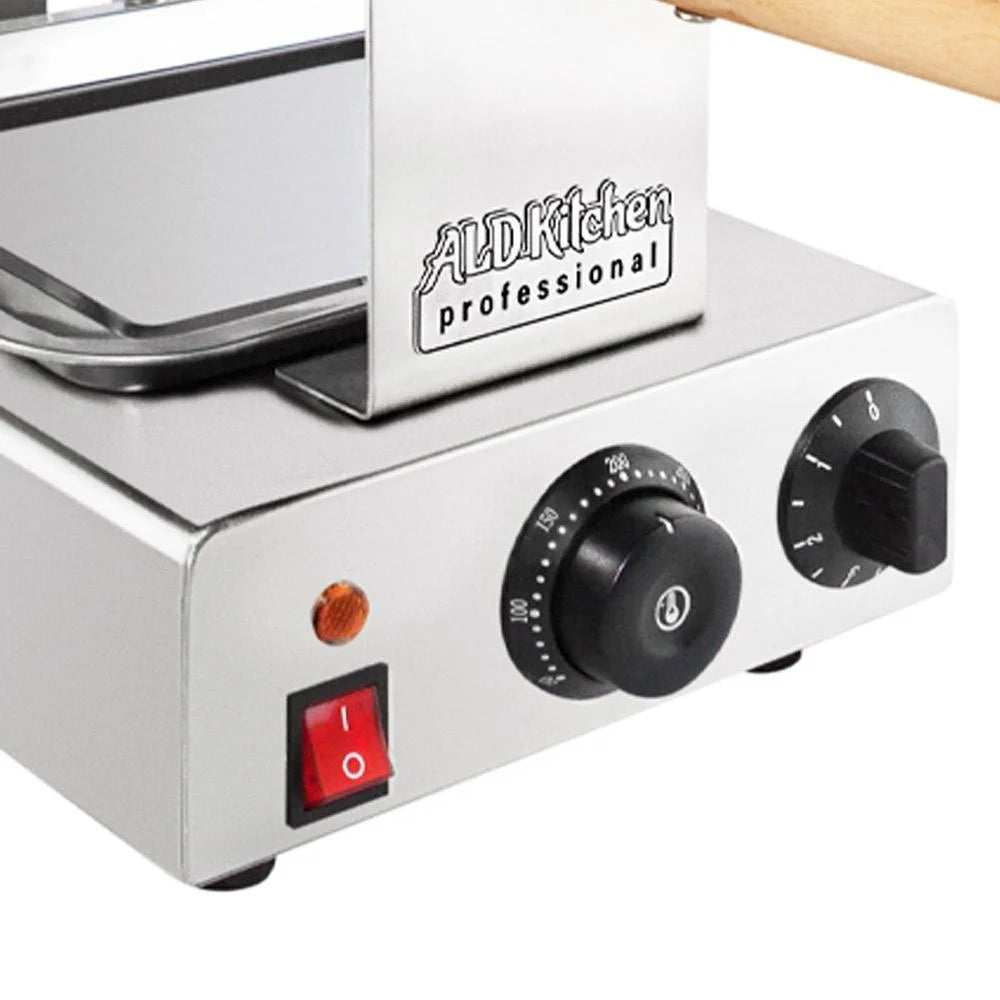 Rotated Bubble Waffle Maker with Manual Thermostat A192