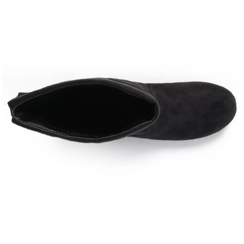 Black Wide Calf Female Dress 9.5 V117