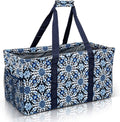 Oversized Collapsible Canvas Utility Tote Bag H364452