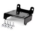 Heavy-Duty ATV Winch Mount Bracket Powder Coated Steel D77280