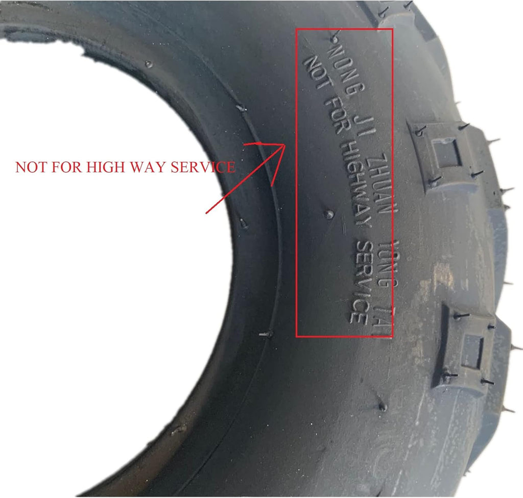Set of 2 12" Trailer Tires Rims 5.30-12 4 Lug White Spoke Wheel X20676