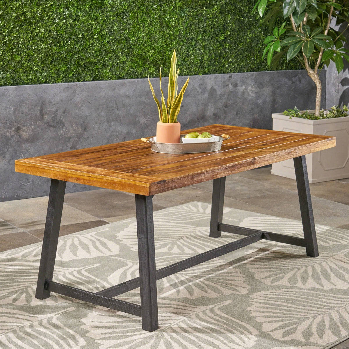 Teak Acacia Wood Dining Table I447