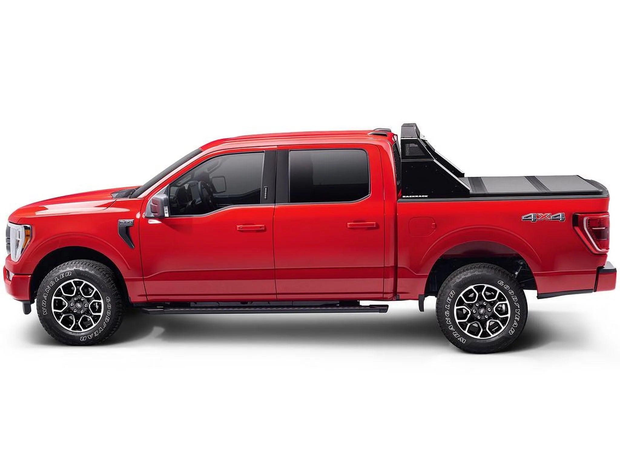 Black No Drill Truck Rack E130