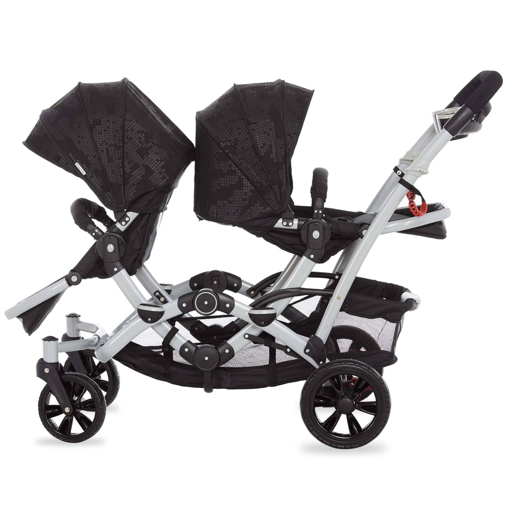 Black Tandem Stroller W5346