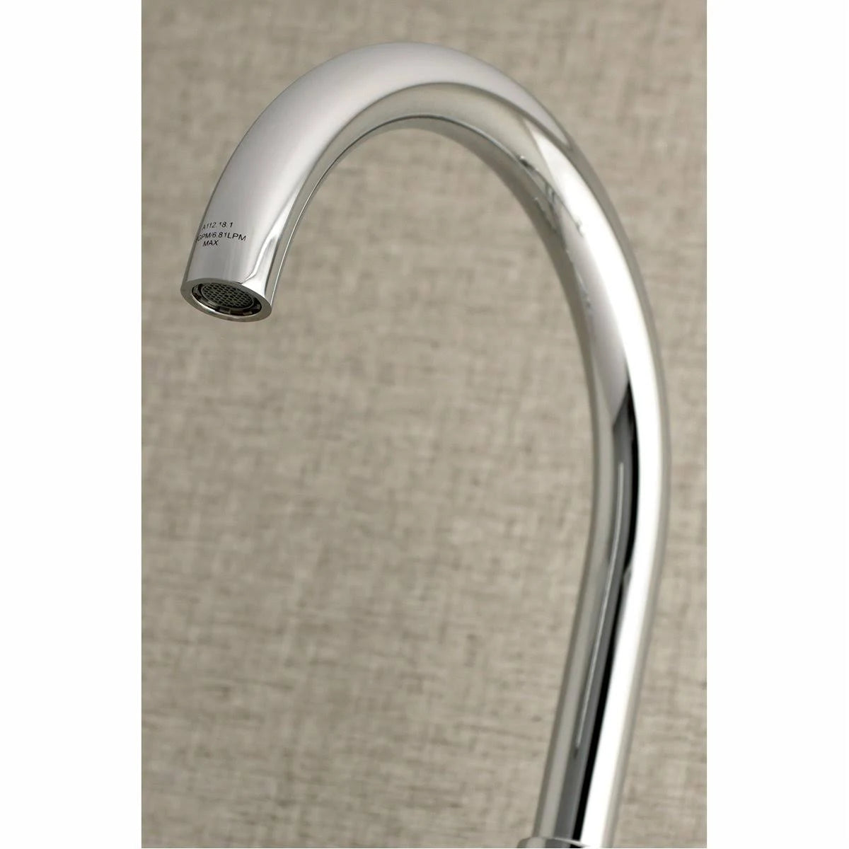 Brushed Nickel Adjustable Center Wall Mount Kitchen Faucet M79898