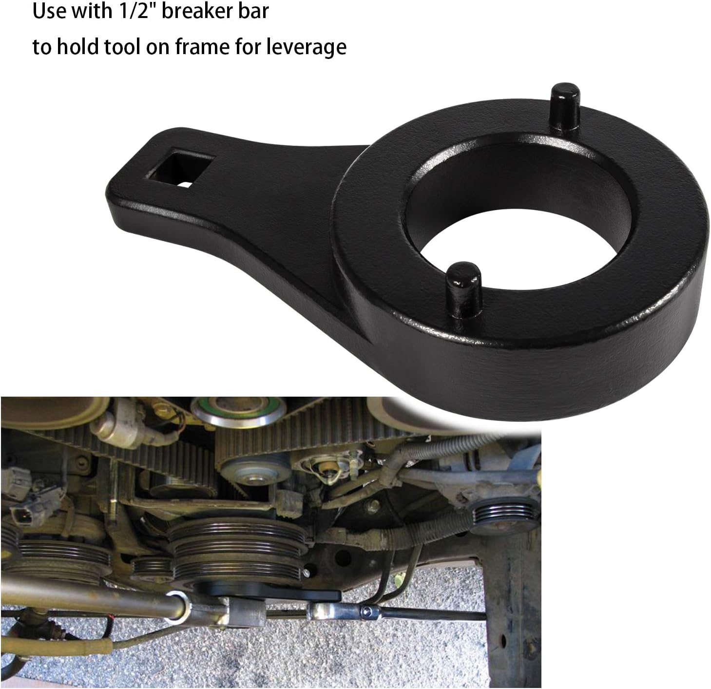 Harmonic Damper Pulley Holding Tool & Crankshaft Pulley Holder O191532