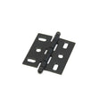 Solid Brass Inset Butt Cabinet Hinges Matte Black M410665