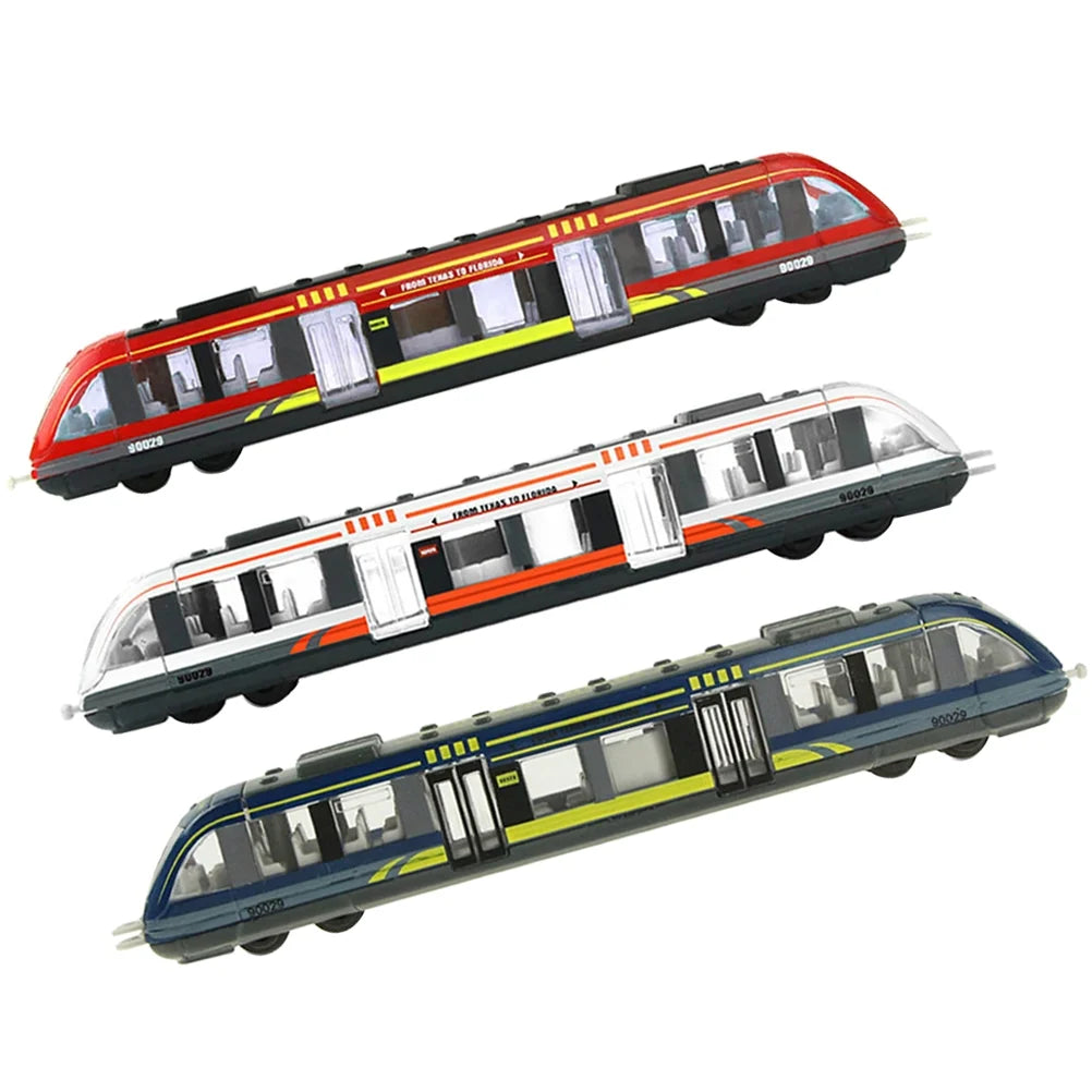 3pcs Simulation Electric Train Toy F6664