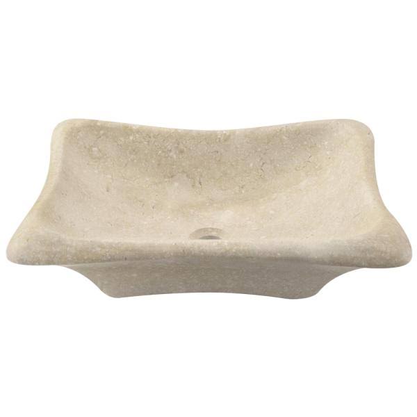 Beige Marble Vessel Sink W89520