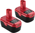 2 Pack 6000mAh Replacement for Craftsman 19.2 Volt Battery C3 XCP Lithium Battery B983