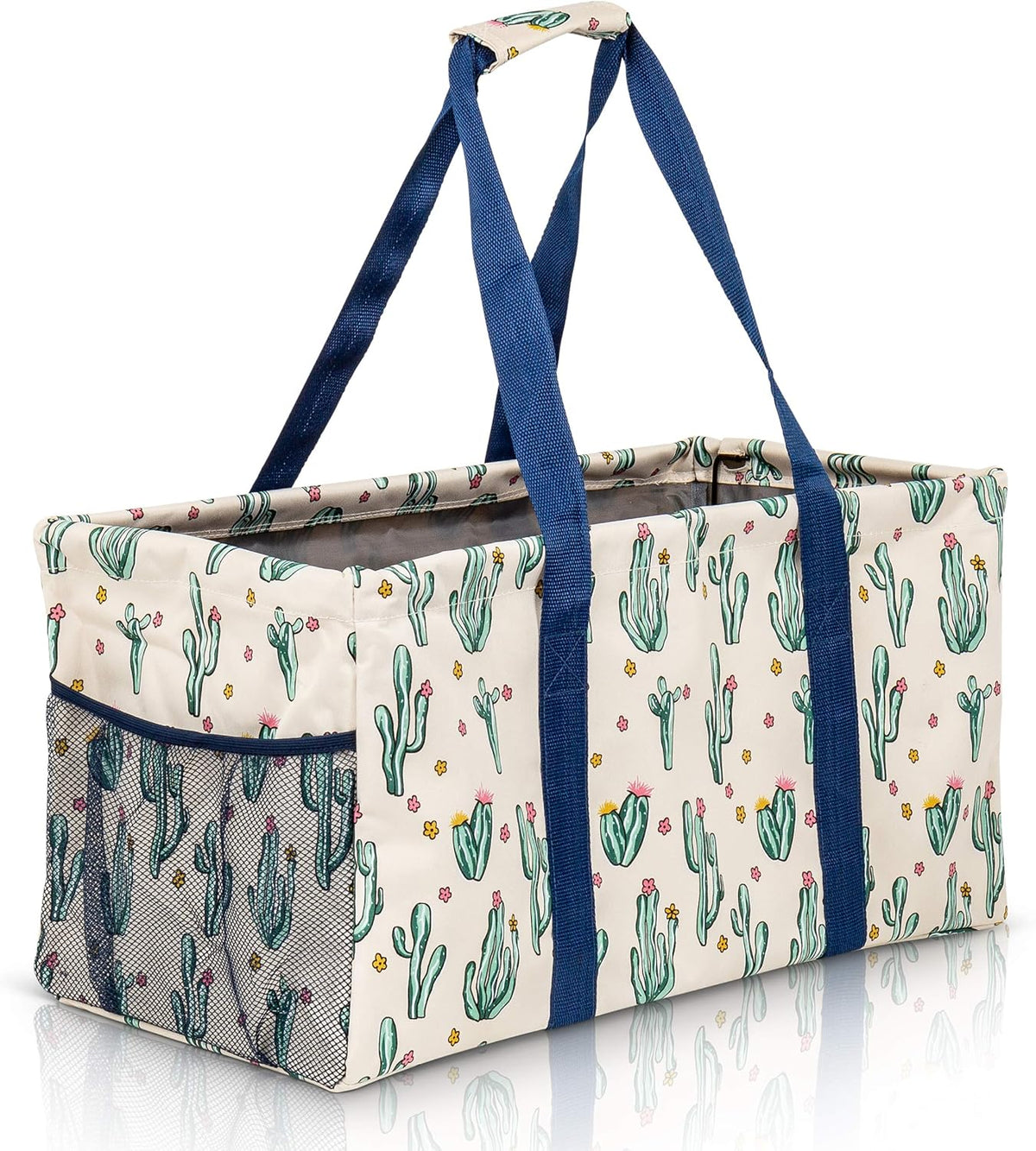 Oversized Collapsible Canvas Utility Tote Bag H364452