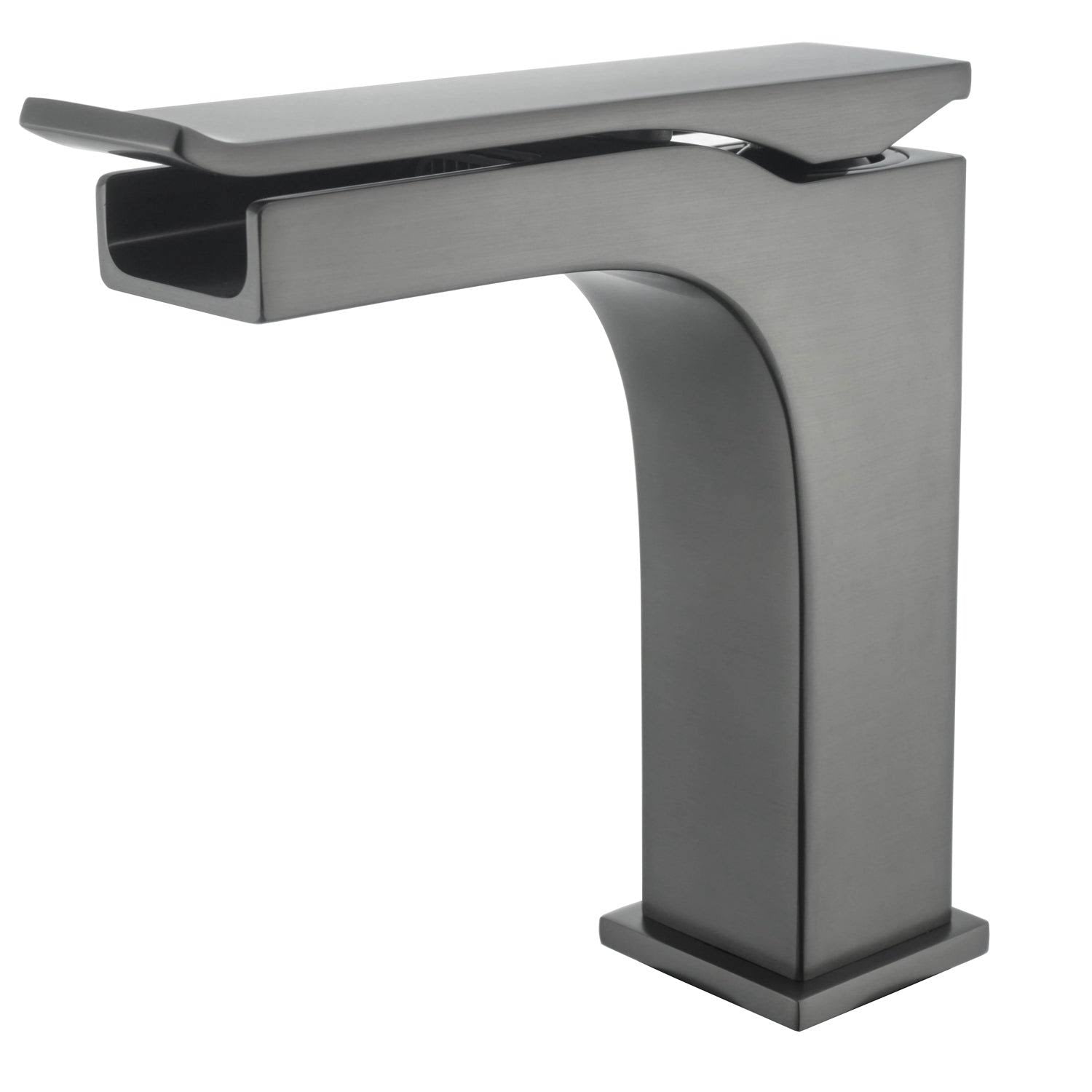 Satin Brass Single-Handle Bathroom Faucet N702