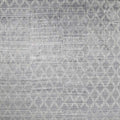 Platinum Silver Gray Oriental Area Rugs D6825