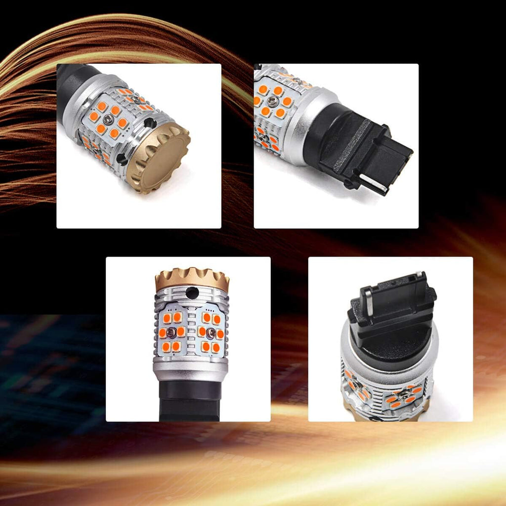Amber LED Turn Signal Light Bulb (Pack of 2) J256355