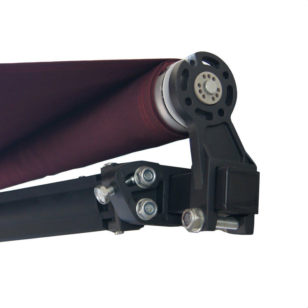 Burgundy Retractable Patio Awning V98694