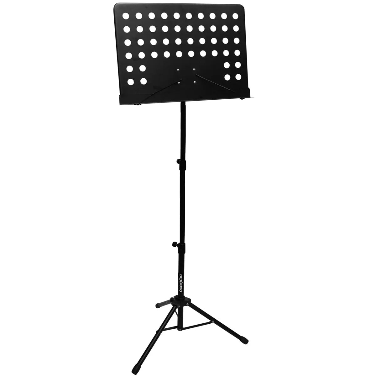 Metal Music Stand with Carry Bag, Sheet Clip and Clip On Light L83491
