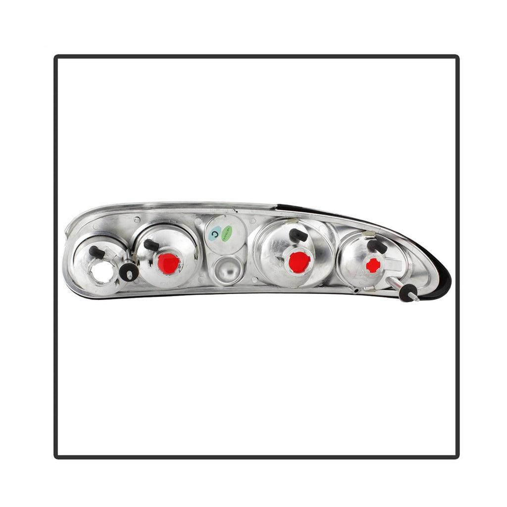 Euro Style Tail Lights Chrome B583586