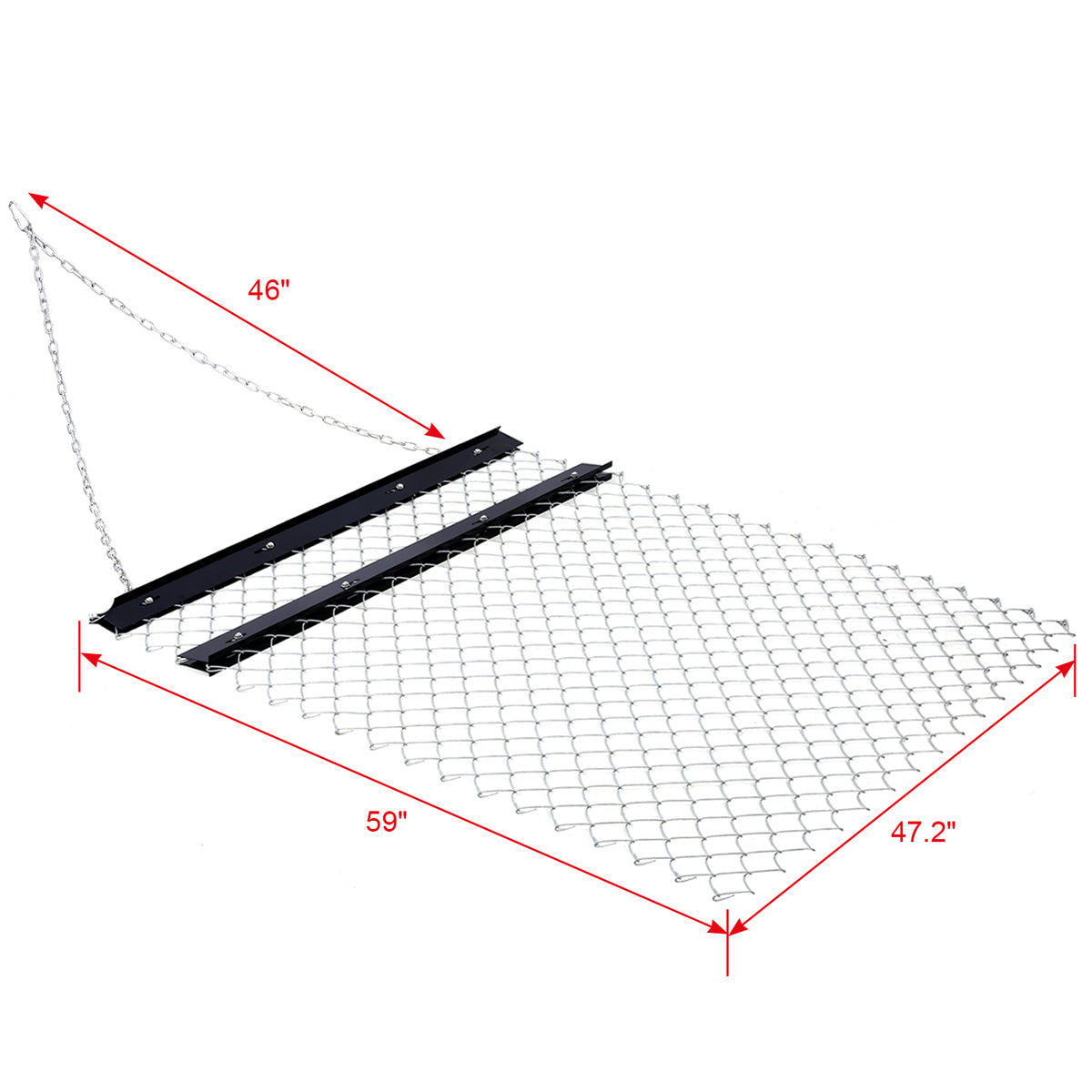 ATV Drag Harrow 4'x5' Chain Harrow E896