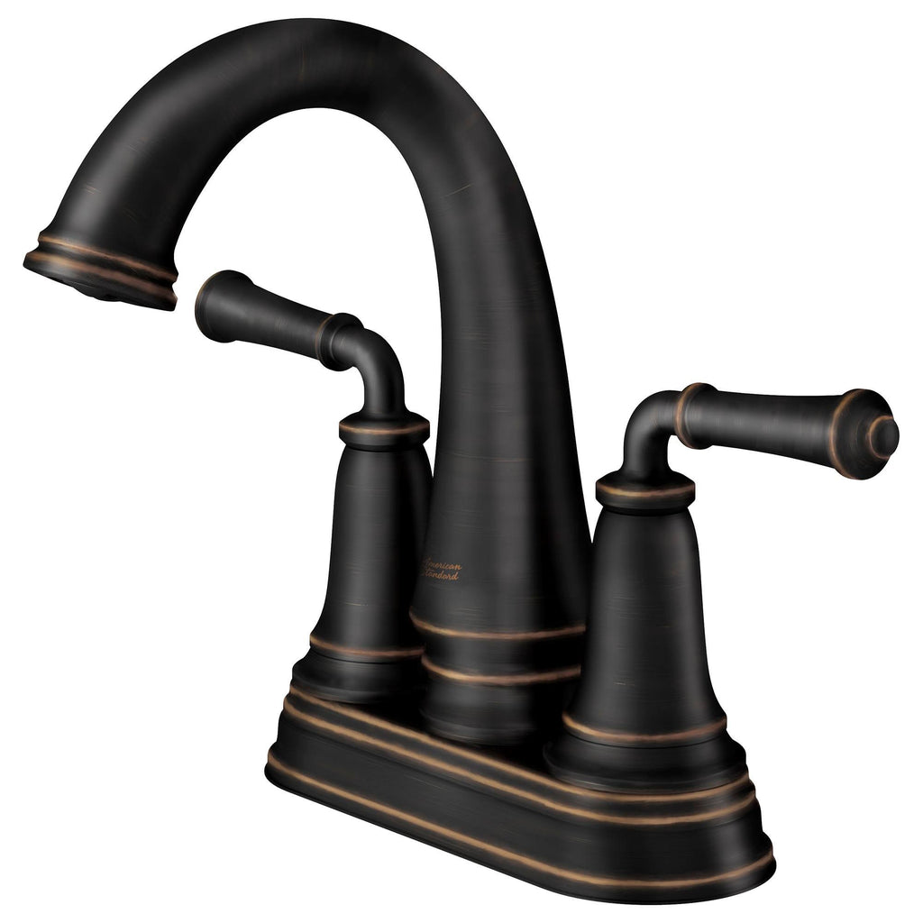 Polished Chrome Centerset Bathroom Faucet with Pop-Up Drain N6140