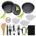 15 Pc Non Stick Outdoor Cookware Set J62853