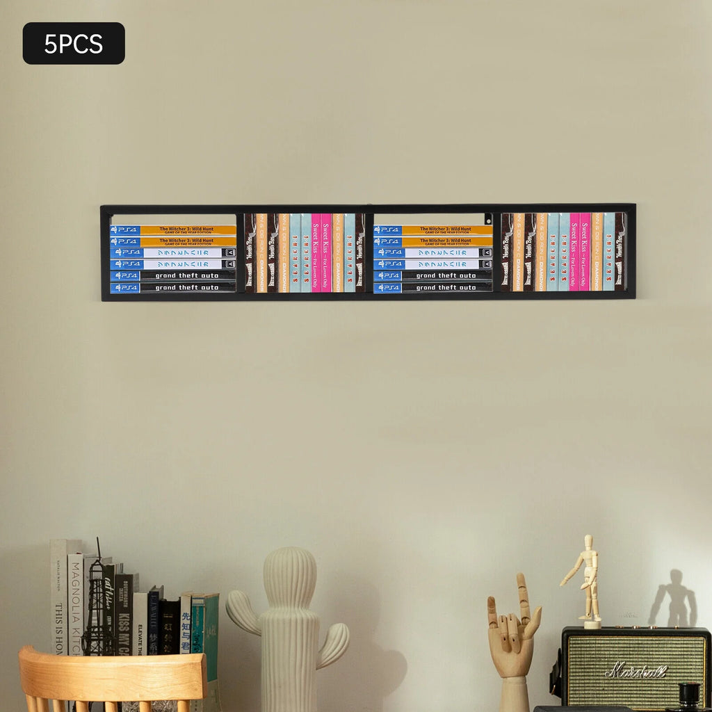 34 In Video Game Rack Media Storage Shelves X576
