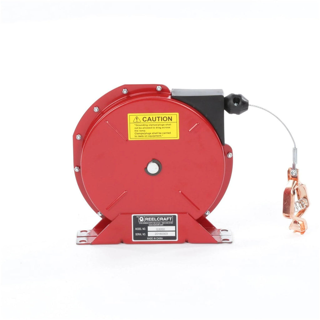 Spring Retractable Grounding Reels, 50 ft N5365