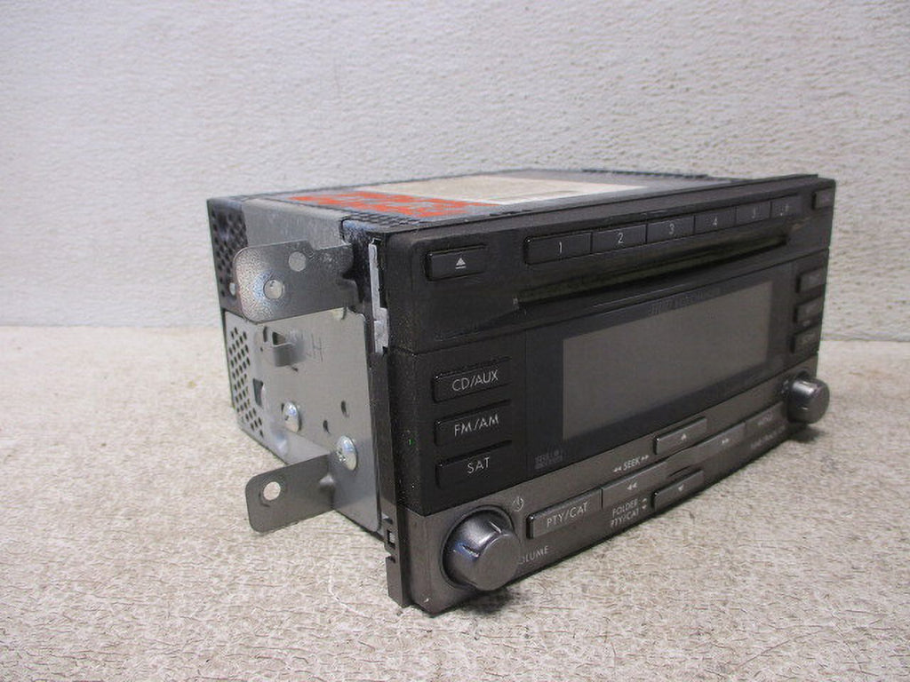 2008-2014 Subaru Impreza AM FM 6 Disc CD Radio Receiver J31062