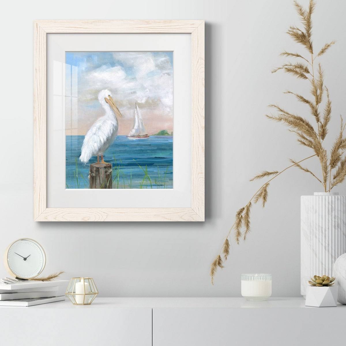 Framed Print 17X20 White E84152