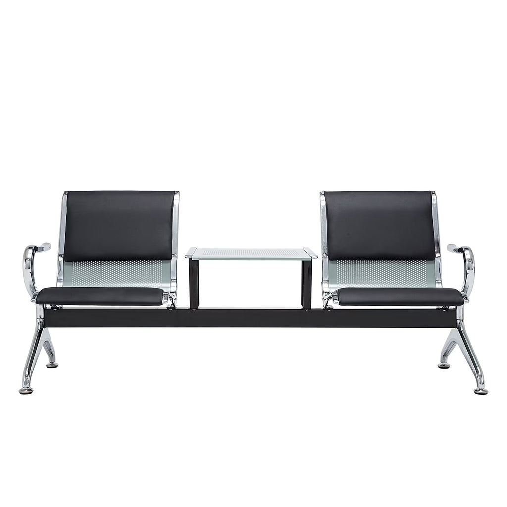 Airport Reception Waiting Room Chair Bench With Table H667