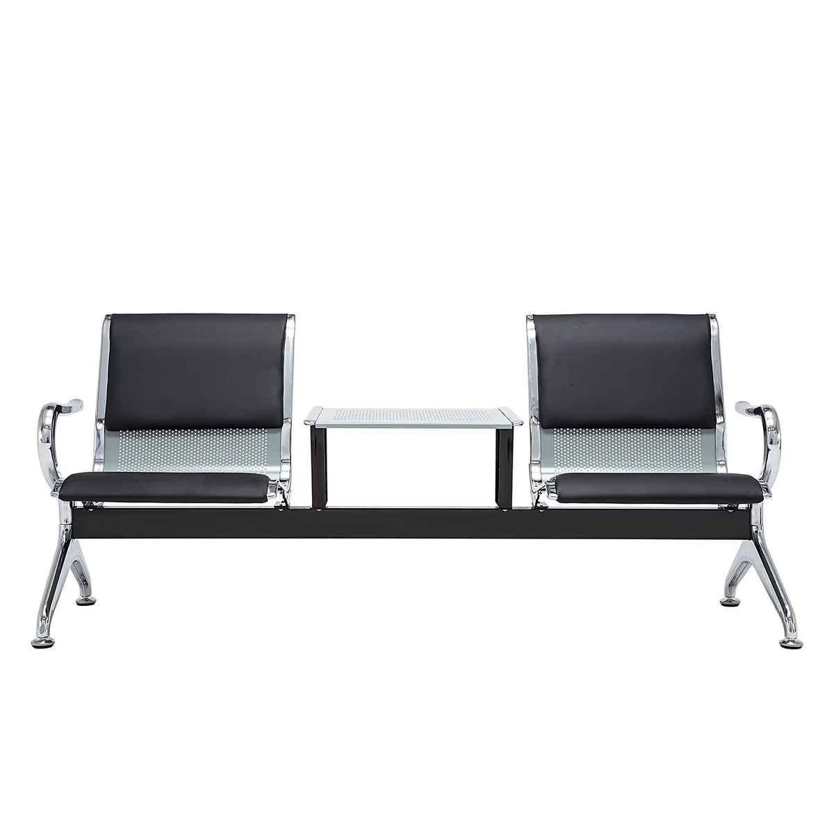 Airport Reception Waiting Room Chair Bench With Table H667