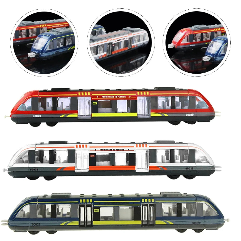 3pcs Simulation Electric Train Toy F6664