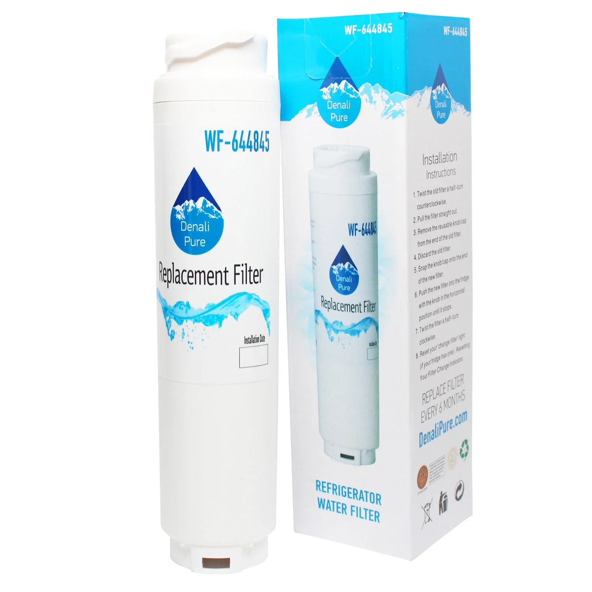 5-Pack Replacement Refrigerator Water Filter Cartridge S8782
