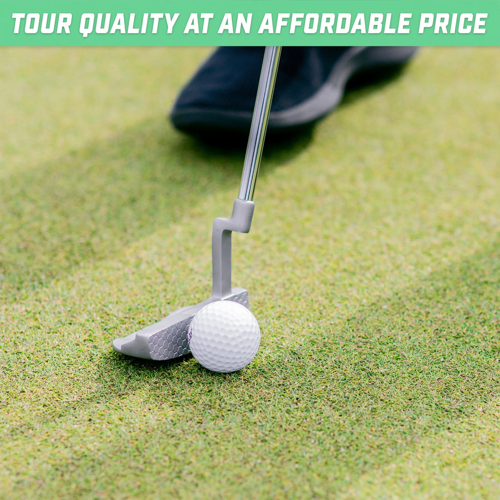 34" Right-Handed Mallet Putter with Pistol Grip and Milled Face X641996